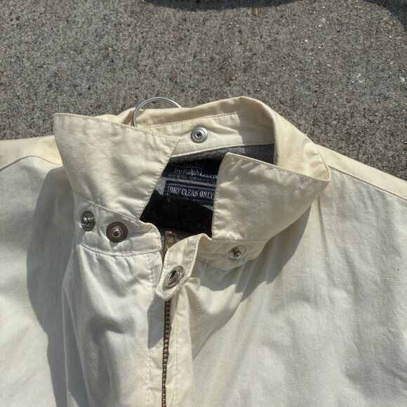 Vintage Polo Ralph Lauren Harrington Lined Jacket XL Removable Hood USA Made - Picture 5 of 15